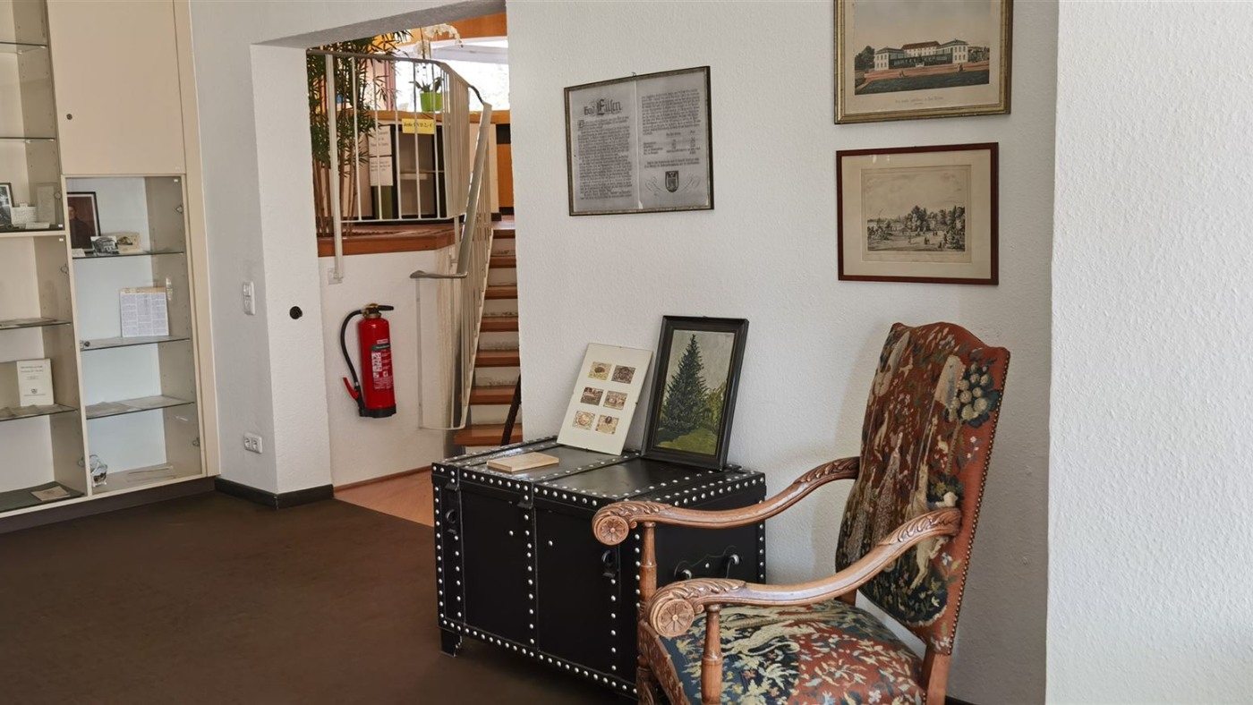 alte Truhe im Museum im Haus des Gastes Bad Eilsen