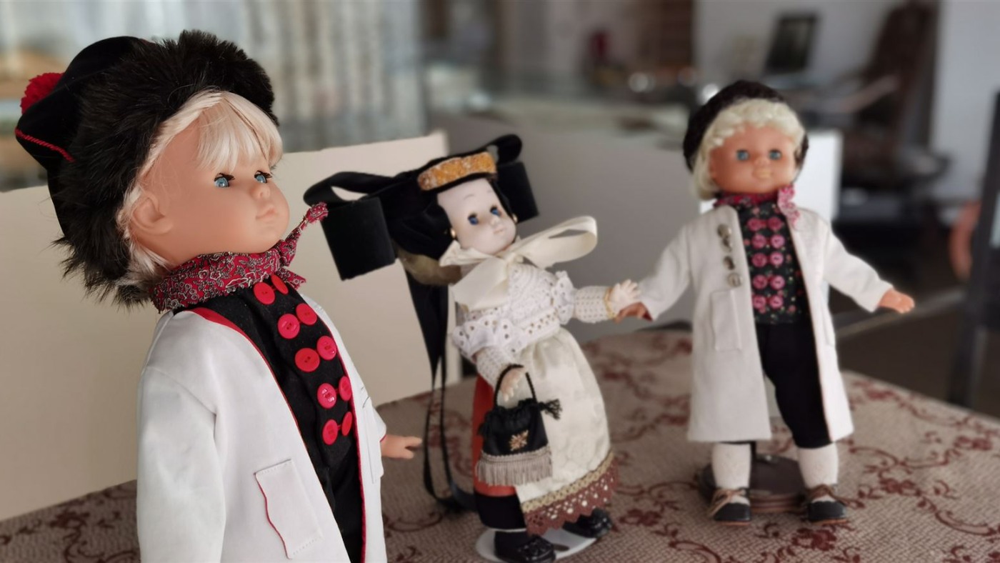 Trachtenpuppen im Museum im Haus des Gastes Bad Eilsen